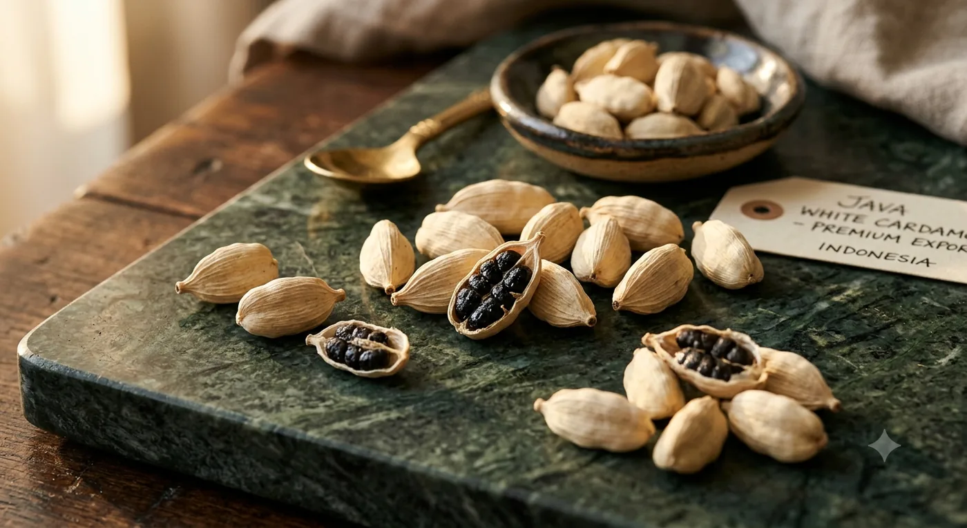 White Java Cardamom Indonesia